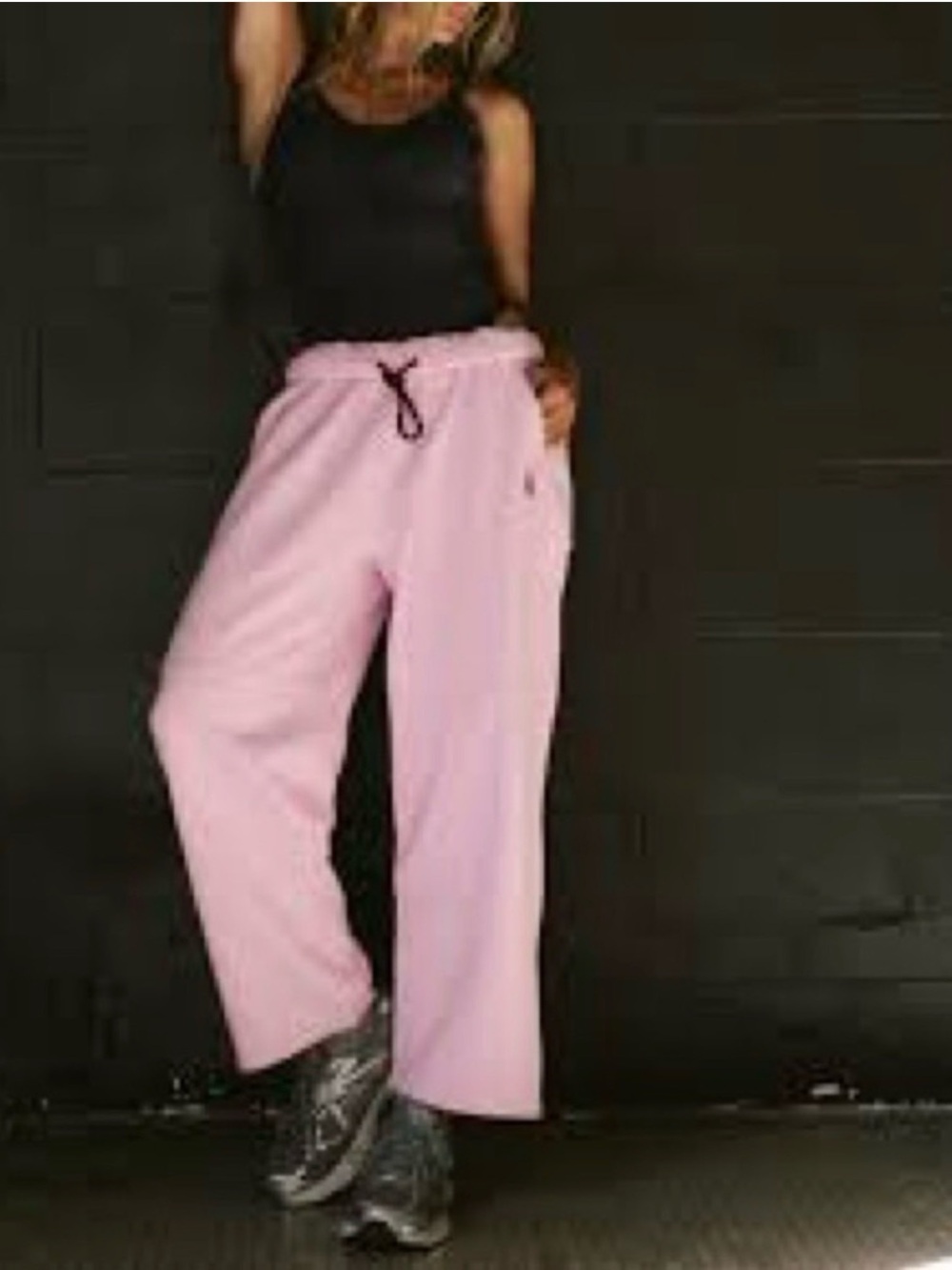Free People Movement top score high rise slouchy pants